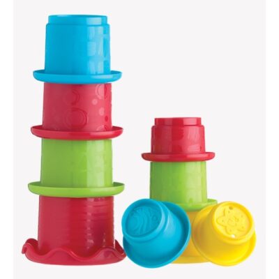 פלייגרו - Playgro מגדל כוסות צבעוני