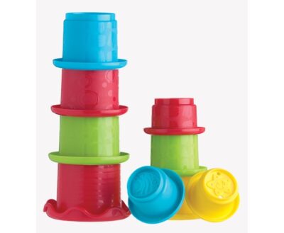 פלייגרו - Playgro מגדל כוסות צבעוני