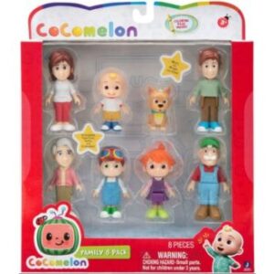 CoComelon - קוקומלון סט 8 דמויות משפחה