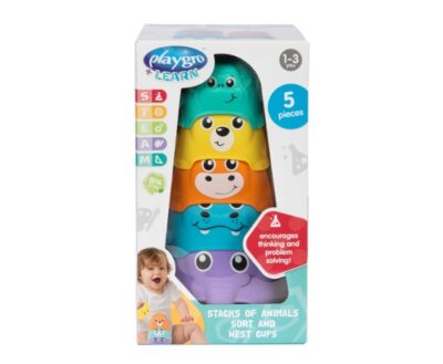 פלייגרו - Playgro מגדל חיות צבעוני