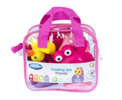 פלייגרו - Playgro סט חברים צפים ורוד