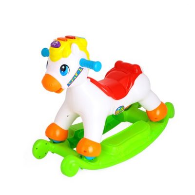 סוס נדנדה/בימבה - Happy Rocking Pony With Music Light