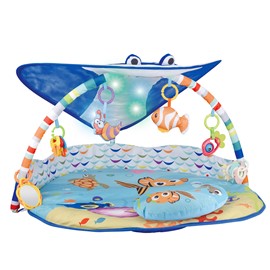 משטח פעילות עם גגון - Baby Playing Mat CC9613