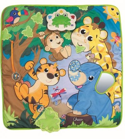 משטח פעילות מוזיקלי - Jungle Ball Musical Jungle Playmat