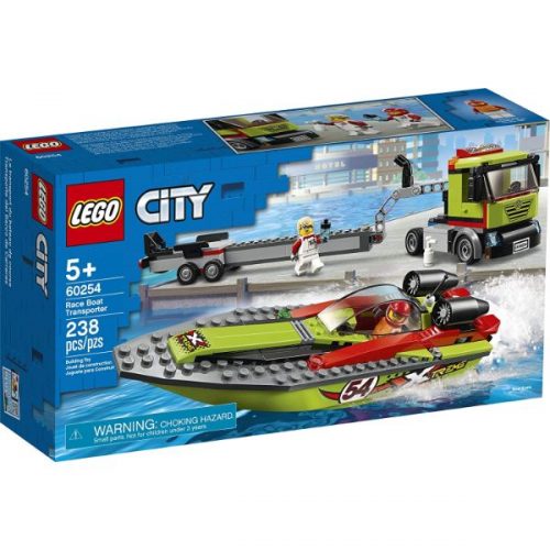 לגו סיטי – סירת מירוץ מובלת – 60254