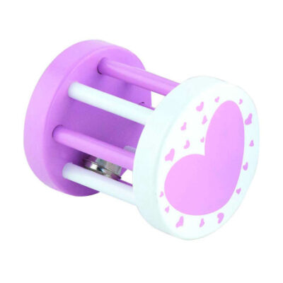 ויגה רעשן לב ורוד