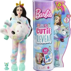 Barbie Cutie Reveal Fantasy Series Unicorn Surprise Doll