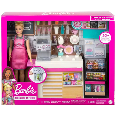 Barbie coffee shop case