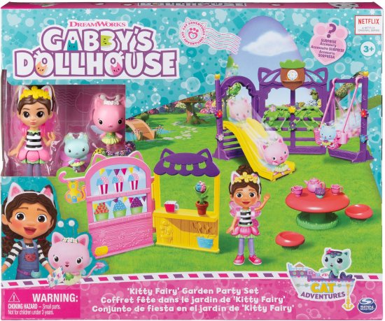 Gabby's Dollhouse Fairy Playset בית הבובות של גבי - ערכת משחק גן פיות