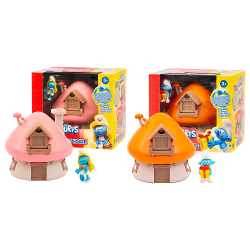 דרדסים ערכת משחק מפתח הקסם עם דמות דרדסים SMURFS JOKEYS HOUSE
