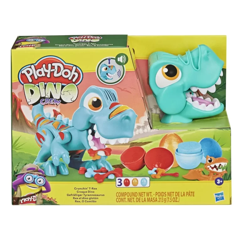 פליידו - טי רקס לועס - Play-DoPlaydoh Crunchin Trexh F1504