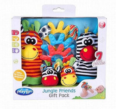 קופסת מתנות חברים בג'ונגל playgro