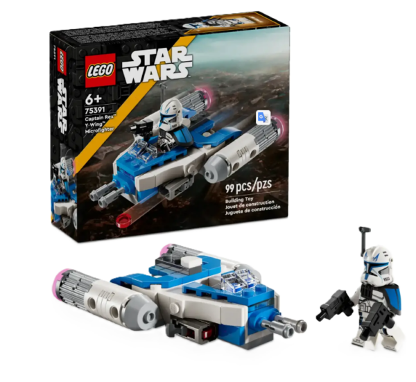 לגו Star Wars מיקרו-חללית קרב ™Y-Wing של קפטן רקס (75391)
