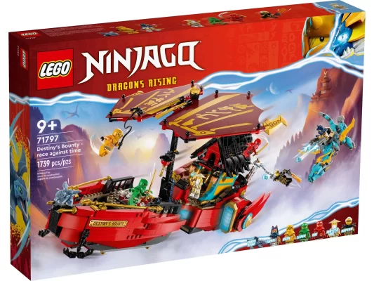 לגו ®NINJAGO דסטניז באונטי – מרוץ נגד הזמן (71797)