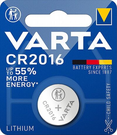 סוללות VARTA LITHIUM CR 2016