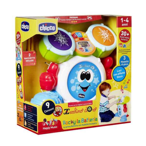 צעצוע תופים - Gioco Rock Band Drum צ'יקו Chicco