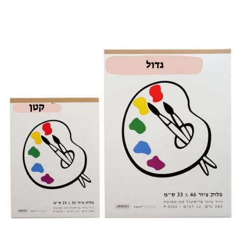 בלוק ציור
