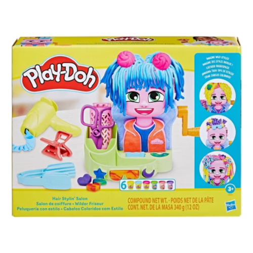 בצק פליידו עיצוב שיער מבית פליידו Play-Doh hair Stylin salon הכירו את ערכת עיצוב השיער של Play-Doh! מגוון צבעים וכלים איתם ילדיכם יוכלו ליצור תספורות מגניבות ומקוריות לדמות החמודה. הערכה כוללת דגם ראש לדמות, ארבעה צבעי בצק וכלים כמו מספריים, מברשת, ותוספות שפתיים ועיניים לשינוי מראה הדמות. מגוון צורות והעיצובים מאפשרים לילדים לשחק, ללמוד ולתרגל את כישורי היצירתיות והפנטזיה שלהם בזמן שהם מעצבים ומשנים את תספורת הדמות פעם אחרי פעם. בצק במשקל כולל 340 גרם. מכיל 6 בצקים. המשחק מתאים לגילאי 3+ משתתפים: 1+ ברקוד מוצר: 5010996200983