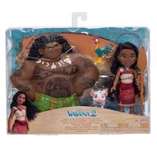 סט Moana & Maui Voyager Petite, המבוסס על הסרט "מואנה 2" של דיסני.