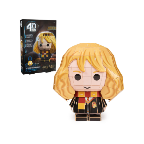 ✨ פאזל תלת־מימד הרמיוני גריינג'ר – Harry Potter – 82 חלקים היכנסו לעולם הקסמים של הארי פוטר עם פאזל תלת־מימד מרהיב של הרמיוני גריינג'ר, אחת הדמויות האהובות והמוערכות בסדרה. בנו, הרכיבו וגלו איך הדמות קמה לחיים מול העיניים! ⭐ למה תאהבו את הפאזל הזה? מודל תלת־מימד רשמי של Harry Potter 82 חלקים איכותיים שמתחברים בקלות לבניית דמות יציבה ומרשימה. חוויה יצירתית ומהנה – שילוב של חשיבה, בנייה וקסם אמיתי. מפתח ריכוז, מוטוריקה ופתרון בעיות. מושלם להצגה על מדף – פריט אספנות שכל מעריץ יעריך. 🎁 מתנה קסומה למעריצים הפאזל תלת־המימד של הרמיוני הוא מתנה מושלמת לילדים, נוער וחובבי עולם הקוסמים. בנו את הדמות של הרמיוני, והכניסו הביתה נגיעה של קסם! ✨🪄