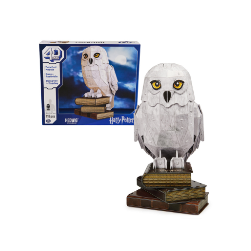 🦉✨ פאזל תלת־מימד Hedwig – Harry Potter הינשוף האהוב ביותר בעולם הקוסמים – עכשיו כבנייה תלת־מימדית מרהיבה! פאזל תלת־מימד של הדוויג (Hedwig), חברתו הנאמנה של הארי פוטר, לחוויה יצירתית, קסומה ומדויקת. ⭐ למה הפאזל הזה יכבוש אתכם? עיצוב רשמי ומדויק של Hedwig מסדרת Harry Potter. חלקים איכותיים שיוצרים מודל עמיד, מרשים ואלגנטי. בנייה מהנה ומאתגרת – מתאימה לילדים, לנוער ולחובבי אספנות. מפתח דיוק, ריכוז וחשיבה יצירתית. נראה מושלם על מדף – פריט אספנות קסום לכל חדר. 🎁 מתנה מושלמת למעריצים אין מעריץ הארי פוטר שלא יתאהב בדמות האייקונית והמרגשת הזו, עכשיו בצורת פאזל תלת־מימד מרשים. הכינו את הקסם – ובנו את הדוויג שתאיר כל חלל! ✨🦉