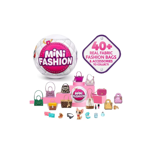 ✨ מיני מותגי אופנה אמיתיים – עכשיו בקפסולת הפתעה! גלו את עולם האופנה המיניאטורי עם 5 Surprise Mystery Capsule Real Miniature! בכל קפסולה מחכות מיני גרסאות אמיתיות של מותגי אופנה מובילים, מושלמות לאספנות, משחק ותצוגה. מה מחכה בפנים? 👜 מוצרי אופנה ממותגים בגודל מיני 👠 פריטים ייחודיים לאספנים ✨ הפתעה בכל פתיחה – כל קפסולה שונה! למי זה מתאים? מושלם לאספנים, לחובבי מיני מותגים ולמי שאוהב עולם מלא סטייל. נהדר כמתנה, הפתעה או פריט להשלמת אוסף. ⚠️ אזהרה: המוצר מכיל חלקים קטנים ואינו מתאים לילדים מתחת לגיל 3. פתחו, גלו ותתמלאו בסטייל – כל קפסולה היא עולם של אופנה מיניאטורית!