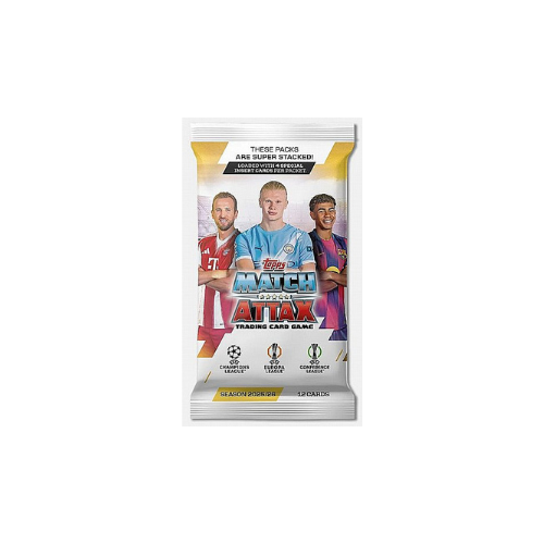 חפיסת קלפים - ליגת האלופות 2025/26 המחיר לחפיסה אחת